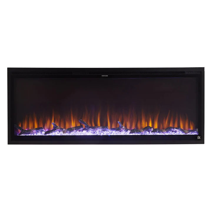 50 Inch 3 Sided Recessed Smart Electric Fireplace