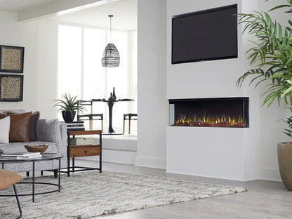 50 Inch 3 Sided Recessed Smart Electric Fireplace