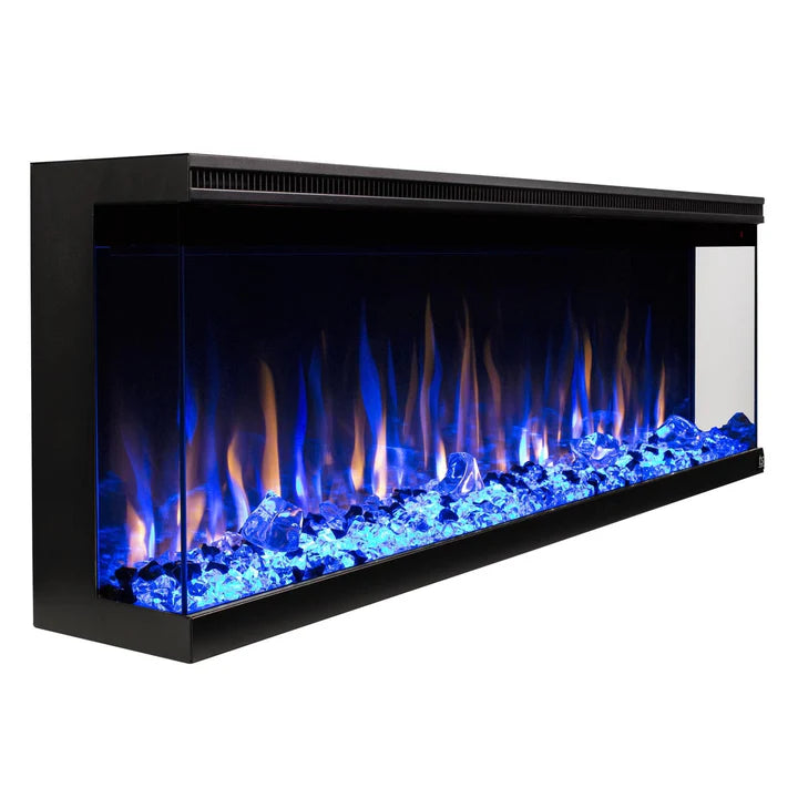 50 Inch 3 Sided Recessed Smart Electric Fireplace